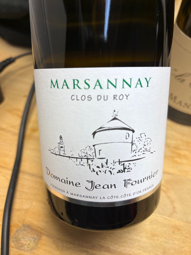 2022 Domaine Jean Fournier Marsannay Clos Du Roy Blanc France