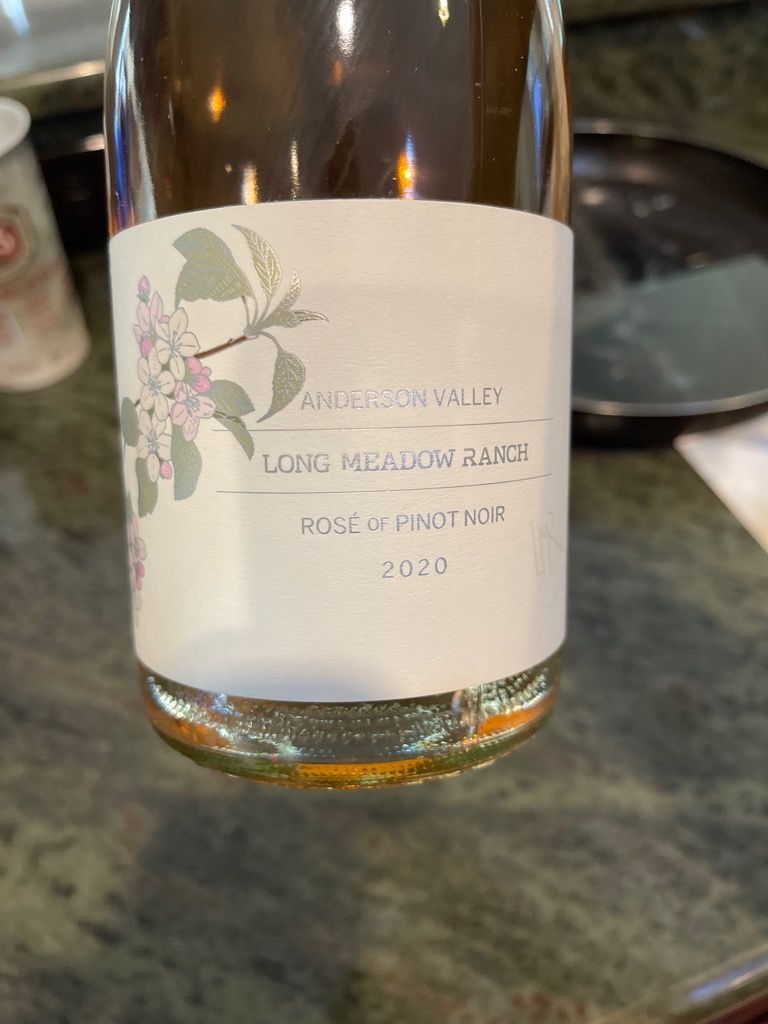 2020 Long Meadow Ranch Pinot Noir Rosé USA California North Coast