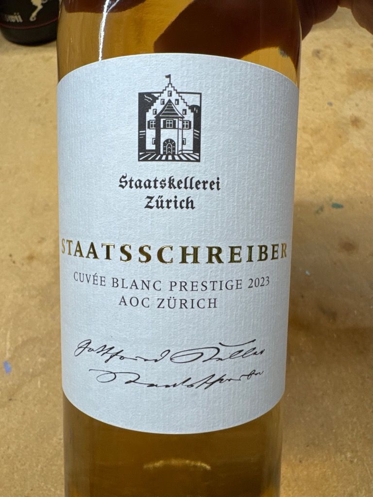 Staatskellerei Z Rich Gew Rztraminer Staatsschreiberwein Cuv E