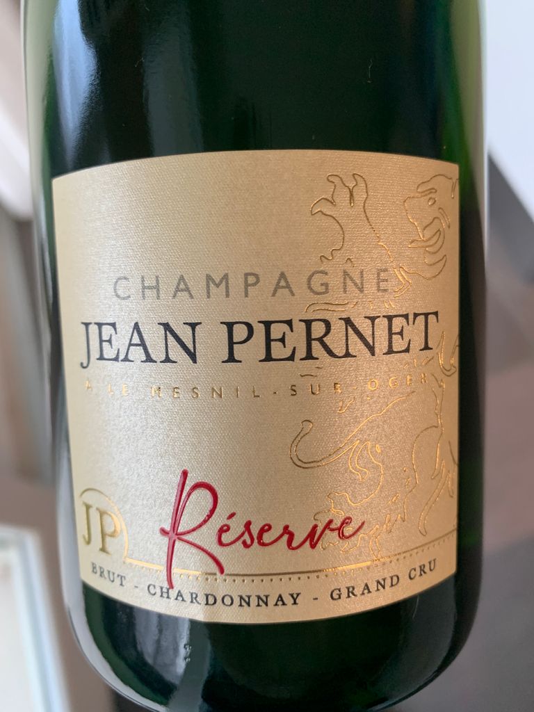 Nv Jean Pernet Chardonnay Champagne Grand Cru Reserve France