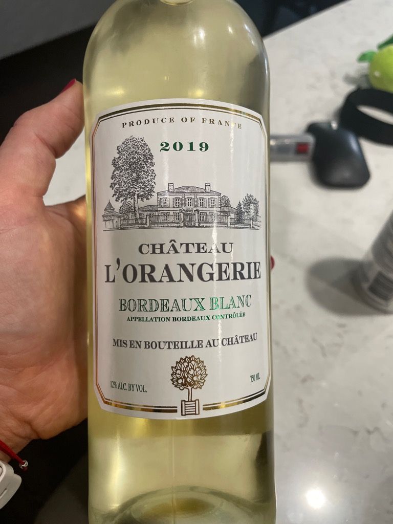 2023 Château Carignan l orangerie de Carignan Blanc France Bordeaux