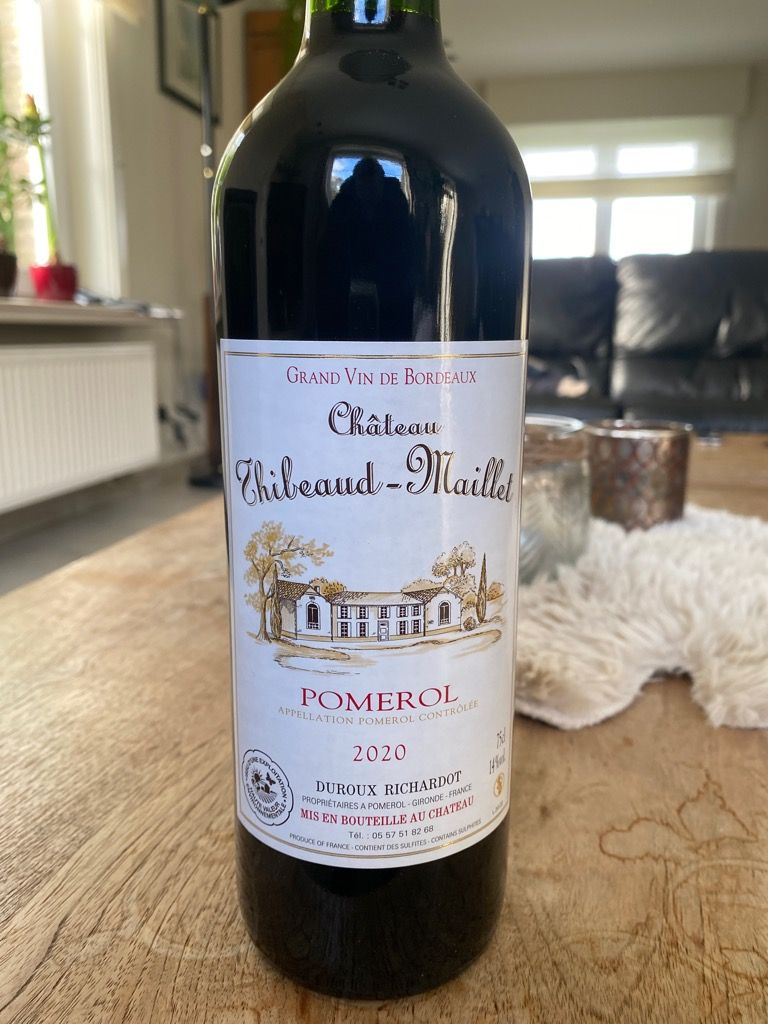 Ch Teau Thibeaud Maillet France Bordeaux Libournais Pomerol