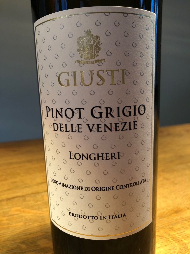 Giusti Pinot Grigio Delle Venezie Longheri Italy Delle Venezie