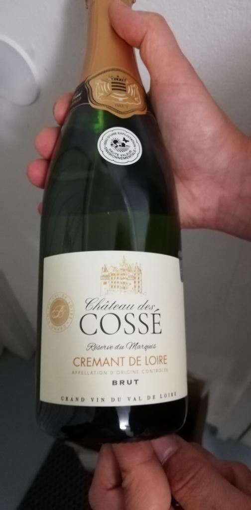 2019 Château des Cossé Crémant de Loire Réserve du Marquis France