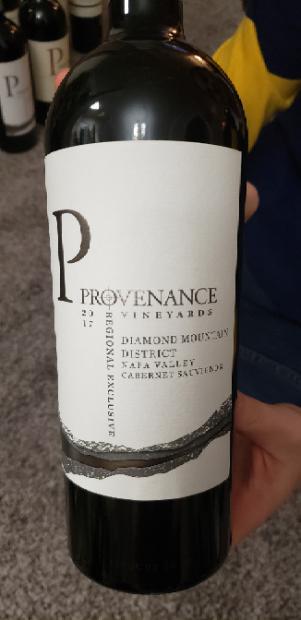 2017 Provenance Vineyards Cabernet Sauvignon USA California Napa