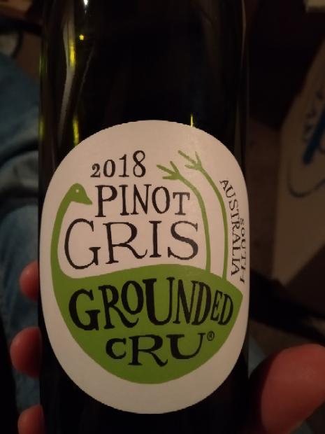 2018 Grounded Cru Pinot Gris Australia South Australia Fleurieu