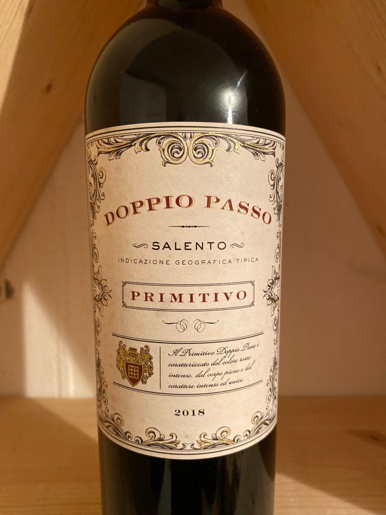 2018 Doppio Passo Primitivo Salento IGT Italy Puglia Salento IGT