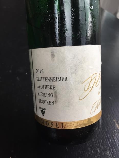 2014 Franz Josef Eifel Trittenheimer Apotheke Riesling Kabinett