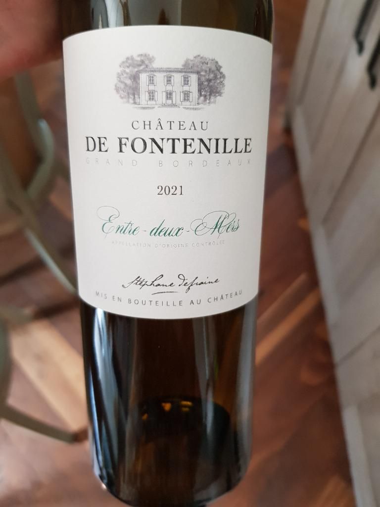 Ch Teau De Fontenille Blanc France Bordeaux Entre Deux Mers