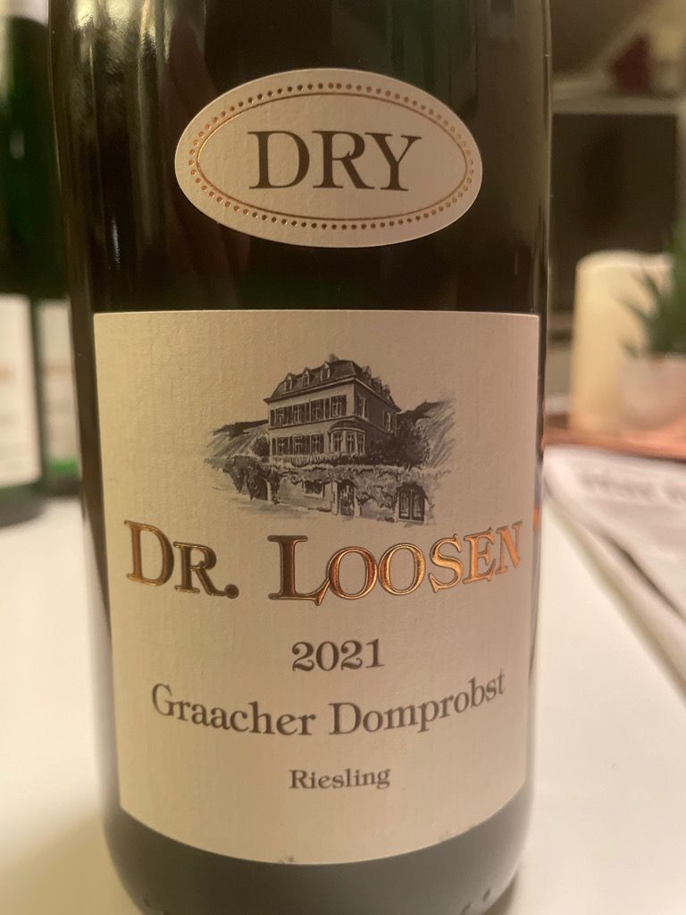 Dr Loosen Graacher Domprobst Riesling Gro Es Gew Chs Germany