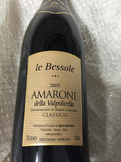 2008 Igino Accordini Amarone Della Valpolicella Classico Le Bessole