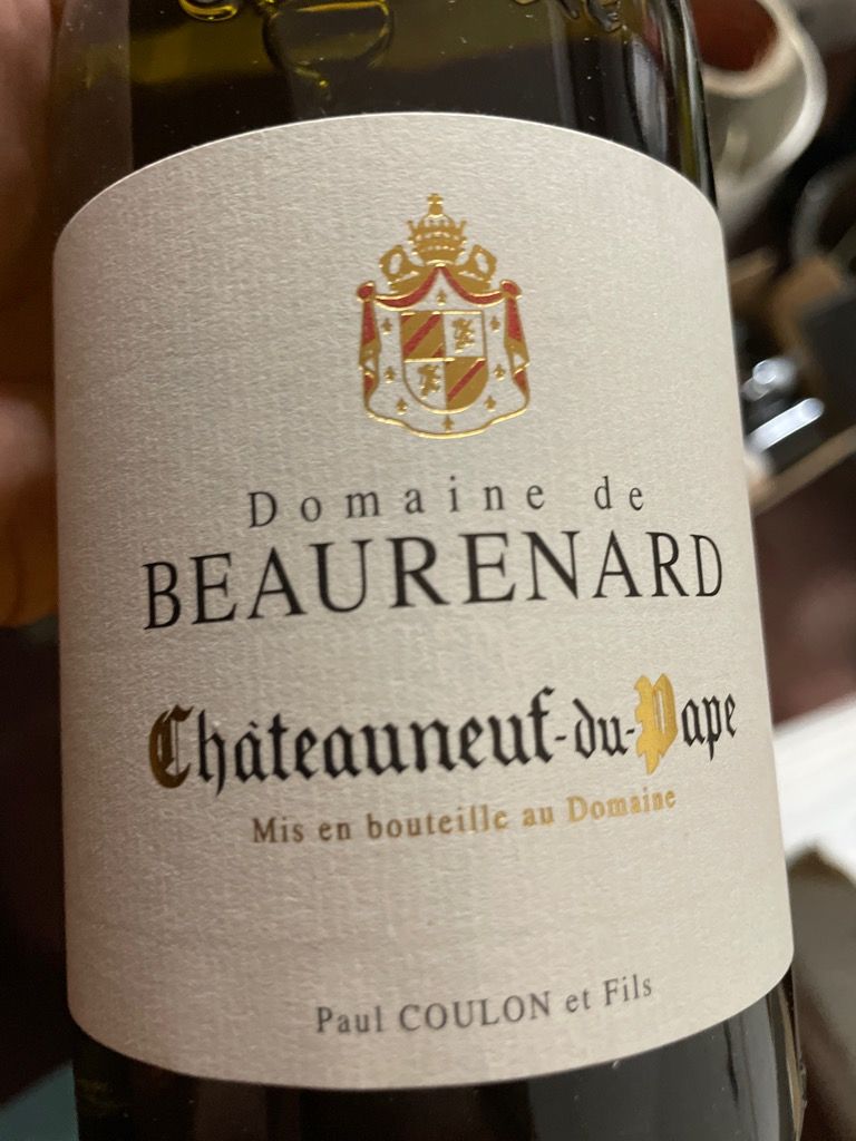 2021 Domaine de Beaurenard Paul Coulon et Fils Châteauneuf du Pape