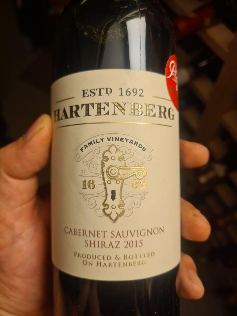 2013 Hartenberg Estate Cabernet Sauvignon Shiraz South Africa Coastal