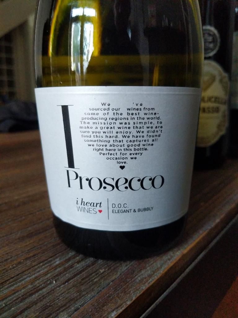 2023 I Heart Wines Prosecco Italy Veneto Friuli Venezia Giulia