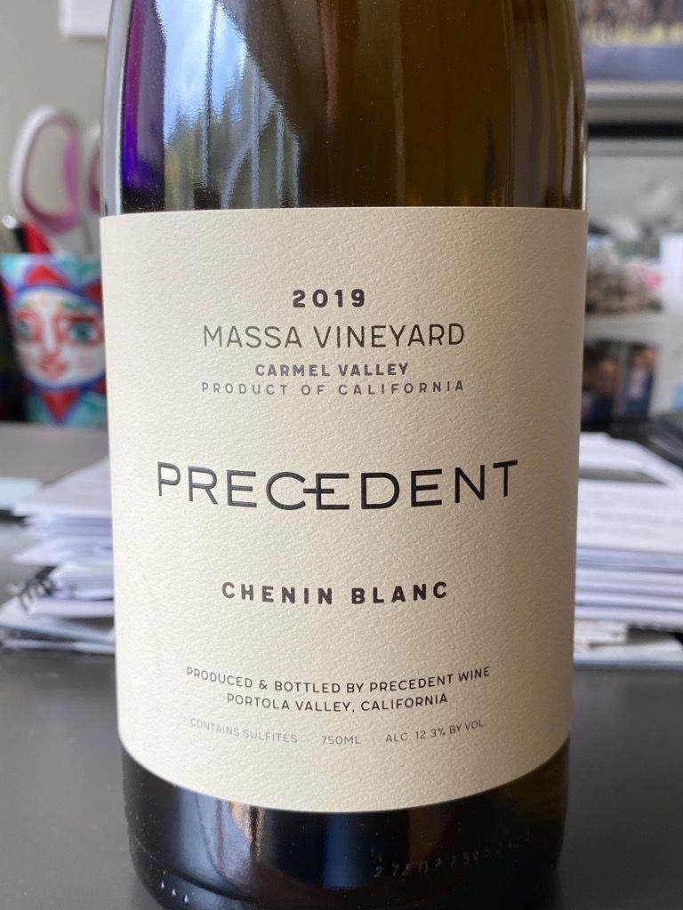 2019 Precedent Chenin Blanc Massa Vineyard USA California Central