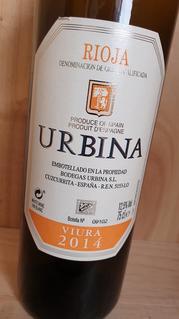 Bodegas Urbina Rioja Urbina Viura Crianza Spain La Rioja La