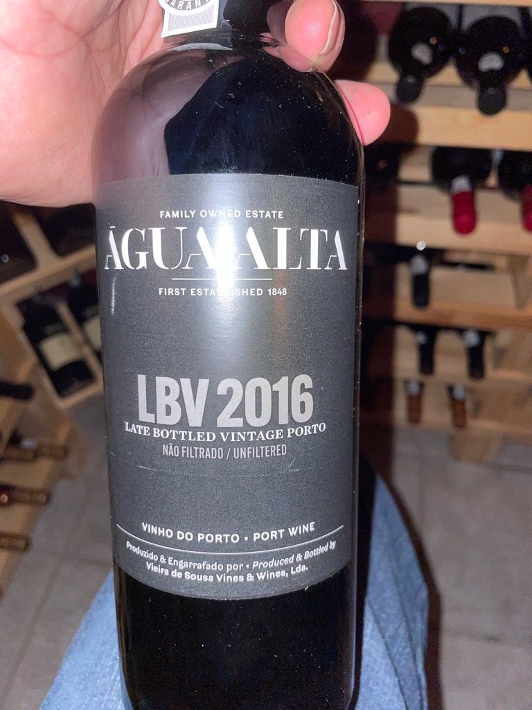 Vieira De Sousa Porto Late Bottled Vintage Quinta Da Agua Alta