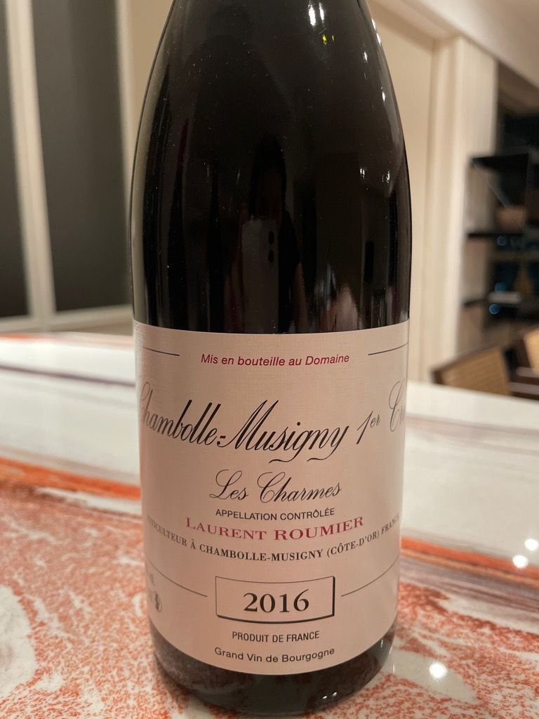 2021 Domaine Laurent Roumier Chambolle Musigny 1er Cru France