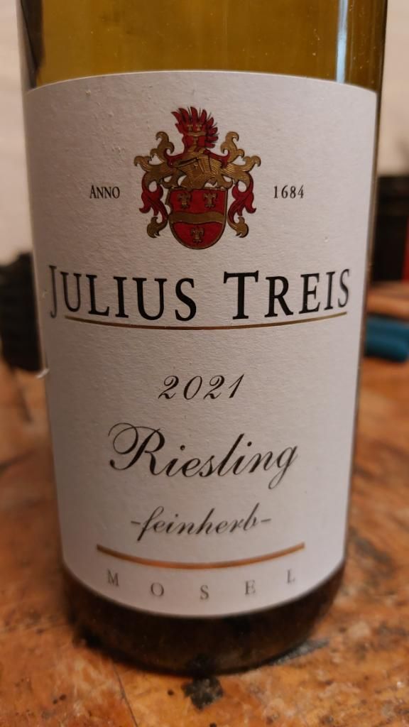 Julius Treis Reiler Mullay Hofberg Riesling Sp Tlese Feinherb