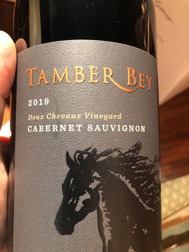 2019 Tamber Bey Cabernet Sauvignon Deux Chevaux Vineyard USA