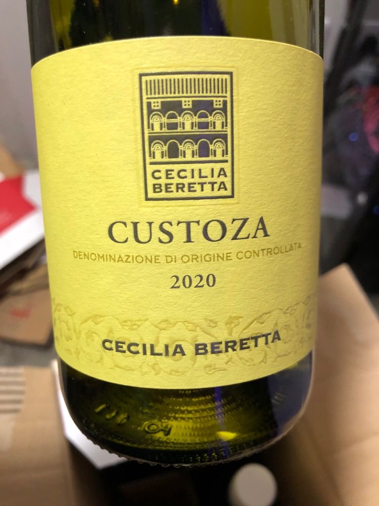 2020 Cecilia Beretta Bianco Di Custoza Castelnuovo Italy Veneto