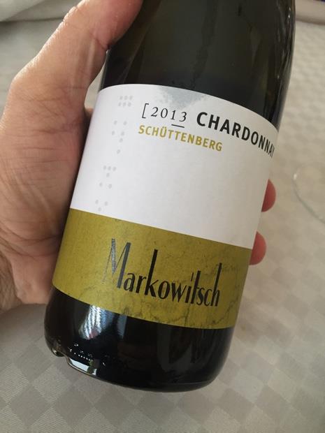 2013 Gerhard Markowitsch Chardonnay Schüttenberg Austria