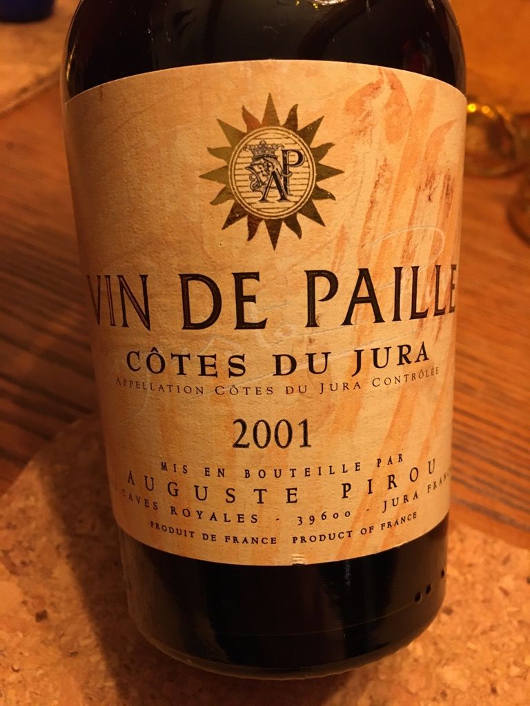 Auguste Pirou C Tes Du Jura Vin De Paille France Jura C Tes Du