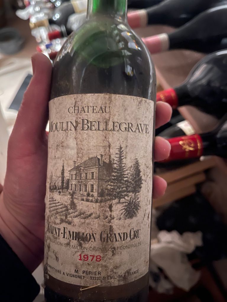 1978 Château Moulin Bellegrave France Bordeaux Médoc St Estèphe