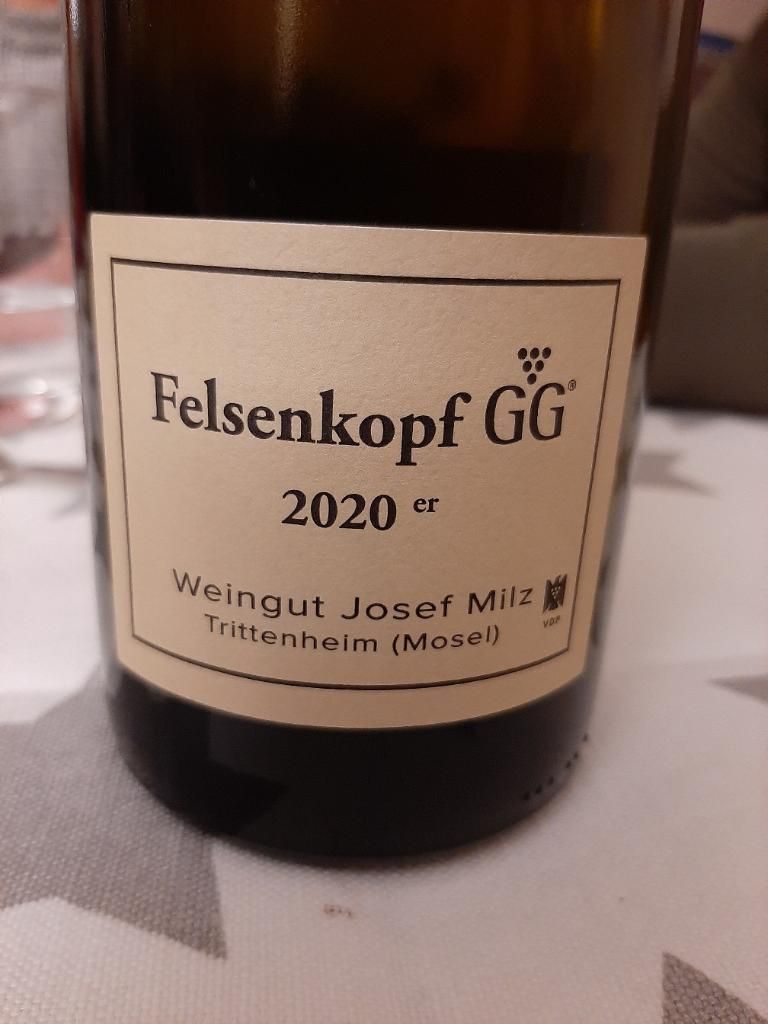 Weingut Josef Milz Trittenheimer Felsenkopf Riesling Gro Es