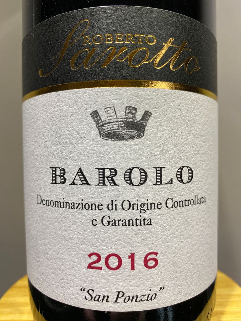 Roberto Sarotto Barolo San Ponzio Italy Piedmont Langhe Barolo