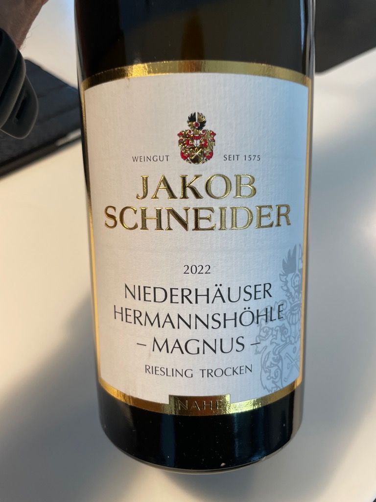 2022 Weingut Jakob Schneider Niederhäuser Hermannshöhle Riesling