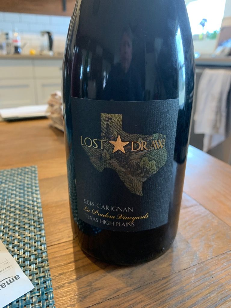 2021 Lost Draw Cellars Carignan USA Texas Texas High Plains