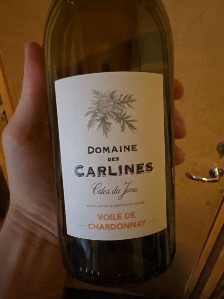 Domaine Des Carlines Voile De Chardonnay France Jura C Tes Du