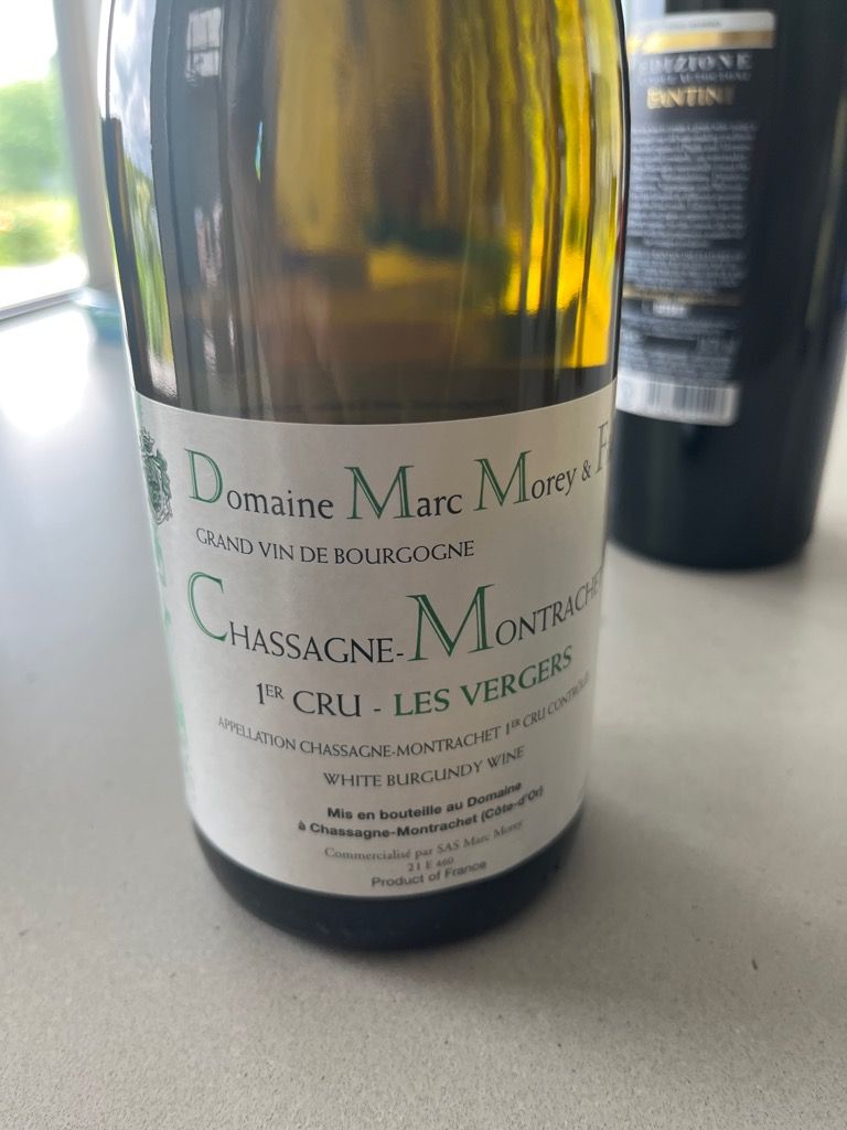 2018 Domaine Jean Marc Morey Chassagne Montrachet 1er Cru Les