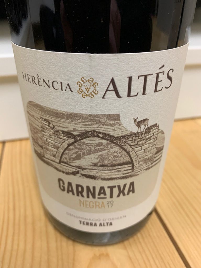 Community Tasting Notes Herencia Altes Garnatxa Negra Terra Alta