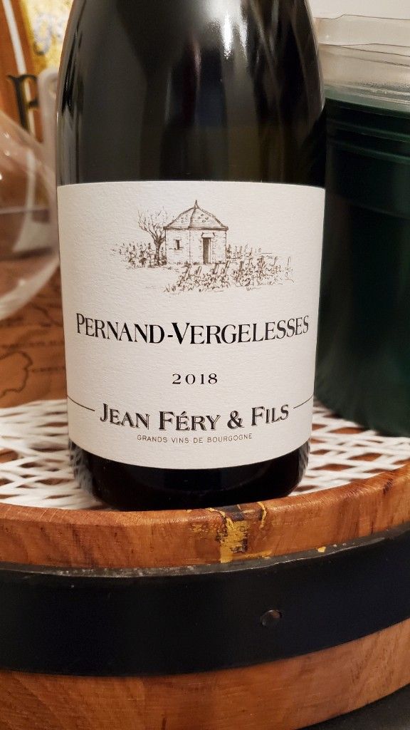 2019 Domaine Jean Féry fils Pernand Vergelesses France Burgundy