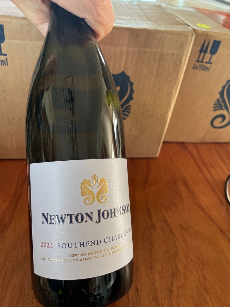 2021 Newton Johnson Chardonnay Southend South Africa Cape South Coast