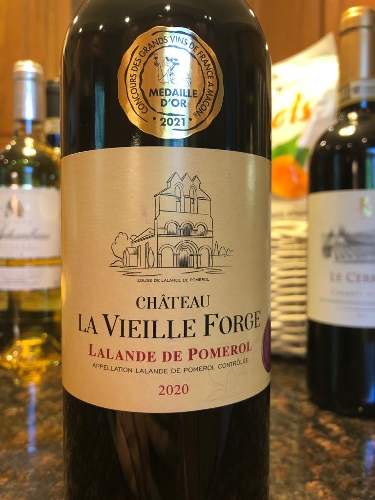 2020 Château La Vieille Forge France Bordeaux Libournais Lalande de