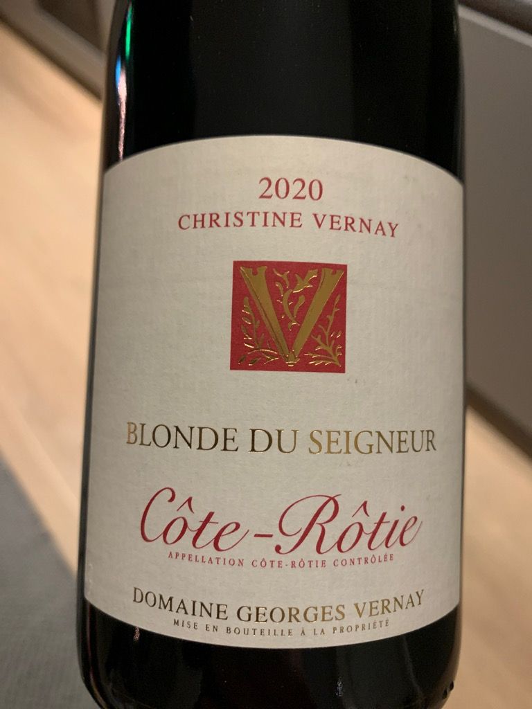 Domaine Georges Vernay C Te R Tie Blonde Du Seigneur France