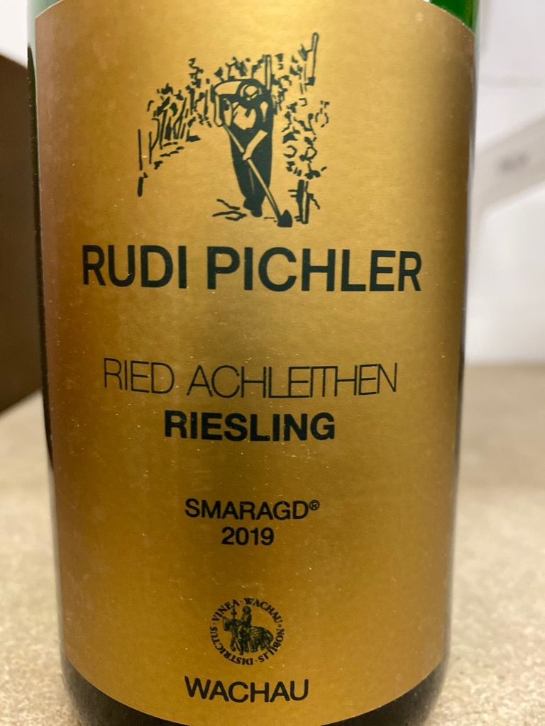 2019 Rudi Pichler Riesling Smaragd Weissenkirchner Achleithen Austria