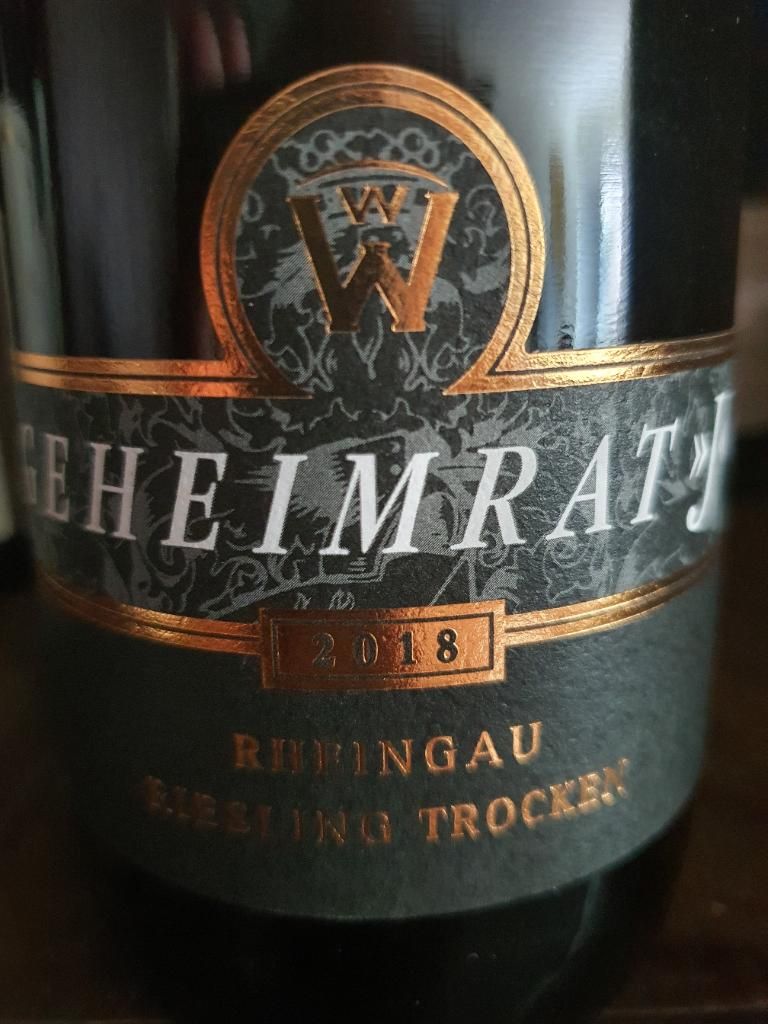 Wegeler Riesling Geheimrat J Germany Rheingau Cellartracker