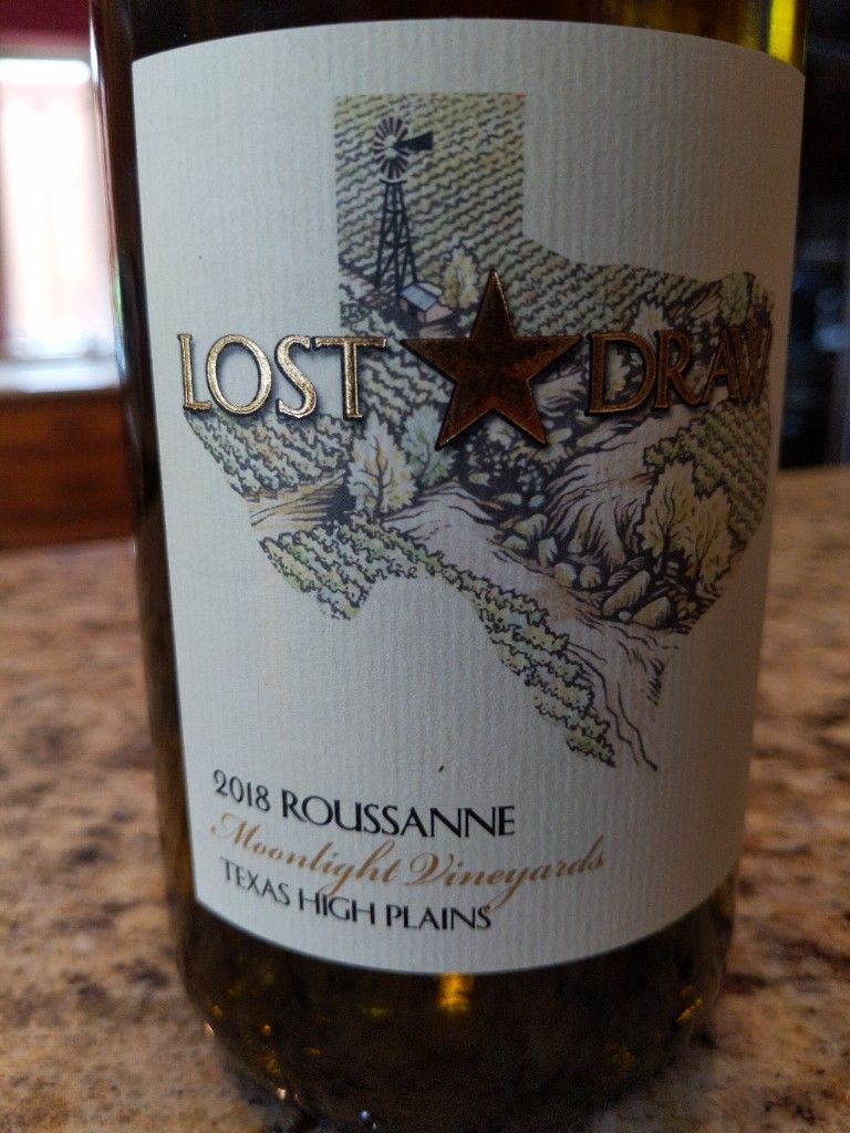 Lost Draw Cellars Roussanne Usa Texas Texas High Plains