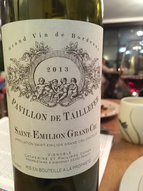 Ch Teau Vieux Taillefer St Milion Grand Cru Pavillon De