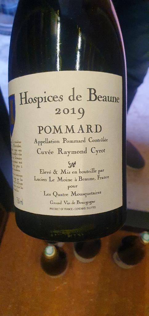 Hospices De Beaune Pommard Cuv E Raymond Cyrot France Burgundy