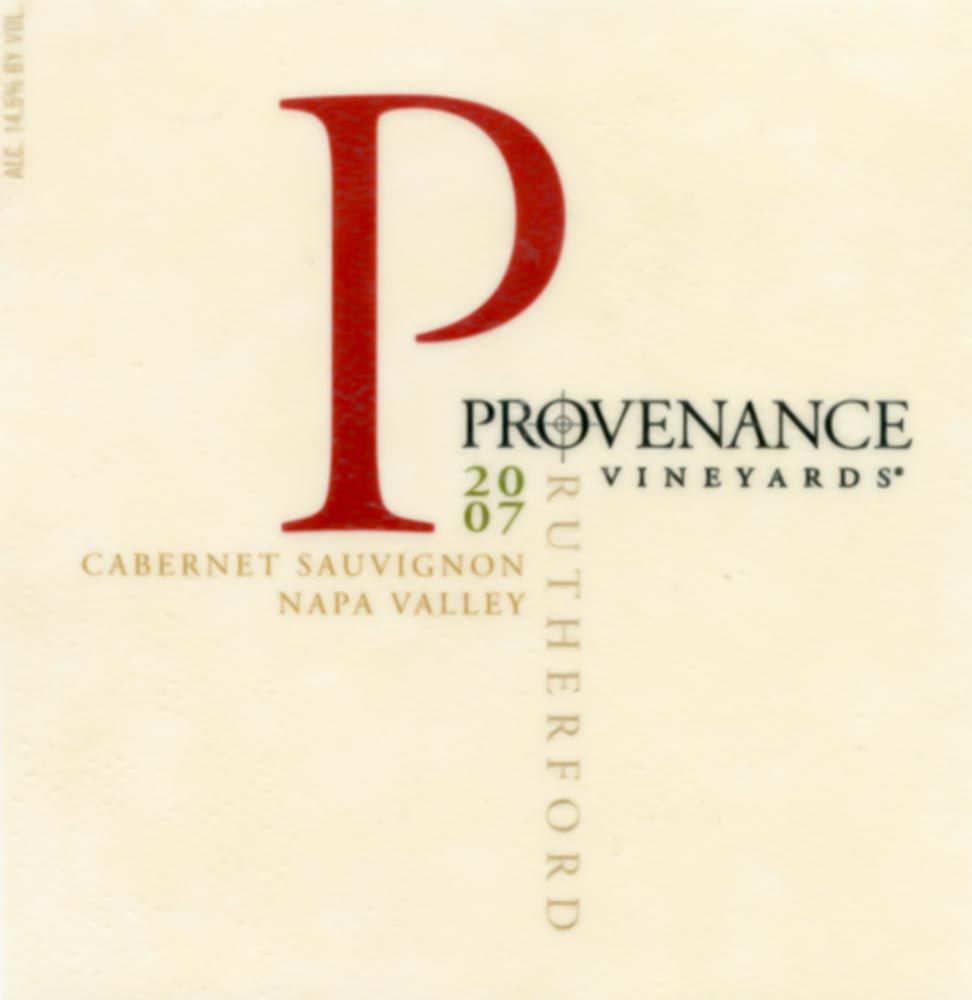 Provenance Vineyards Cabernet Sauvignon Rutherford Usa