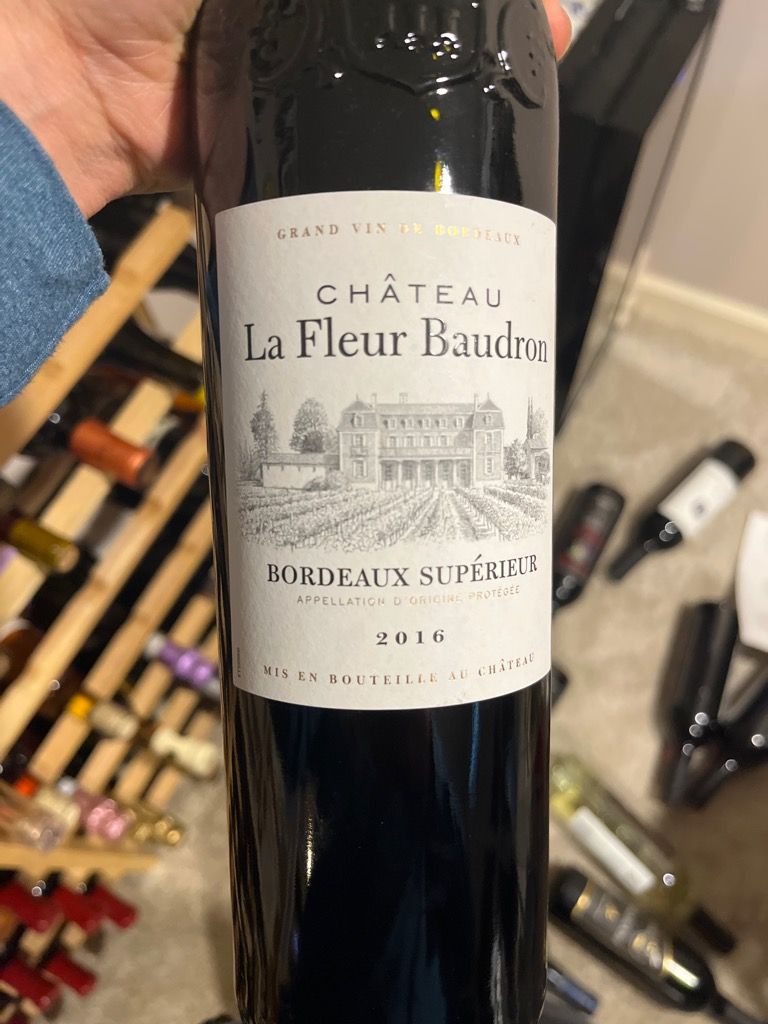 Ch Teau La Fleur Baudron France Bordeaux Bordeaux Sup Rieur