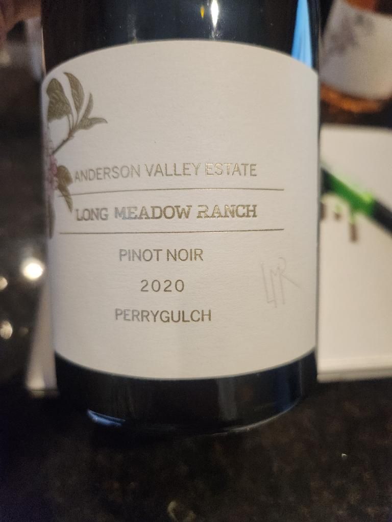 2021 Long Meadow Ranch Pinot Noir Anderson Valley Estate Tanbark Mill