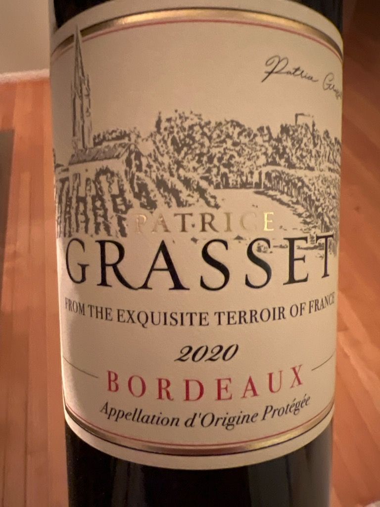 Patrice Grasset Bordeaux France Bordeaux Cellartracker