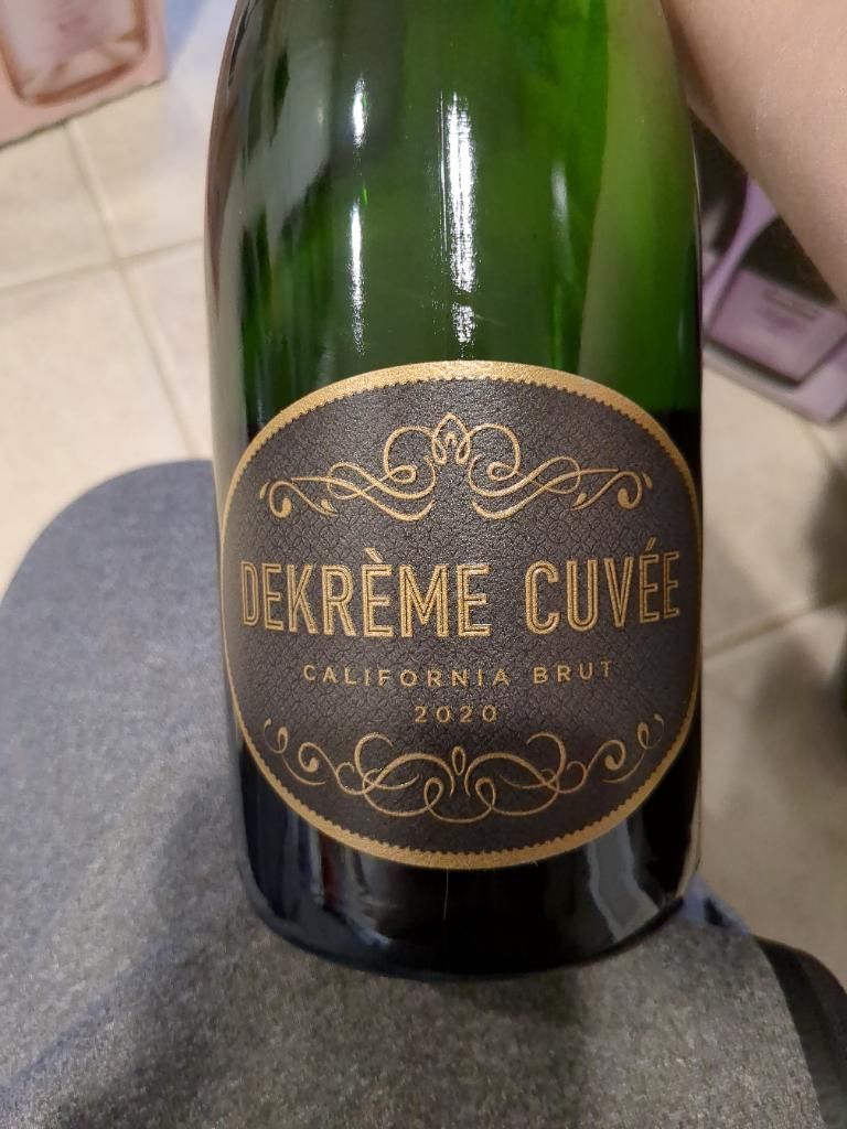 2020 Plata Wines Krème de Cuvée California Brut USA California