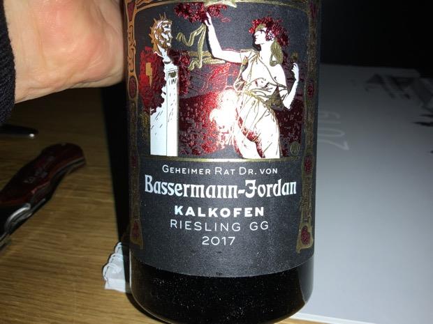 Dr Von Bassermann Jordan Deidesheimer Kalkofen Riesling Gro Es